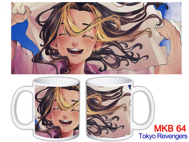 Tokyo Revengers  Anime color printing ceramic mug cup price for 5 pcs  MKB-64
