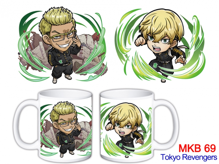 Tokyo Revengers  Anime color printing ceramic mug cup price for 5 pcs  MKB-69