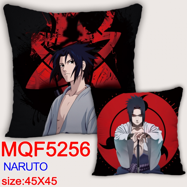 Naruto Square double-sided full-color pillow cushion 45X45CM NO FILLING  MQF 5256