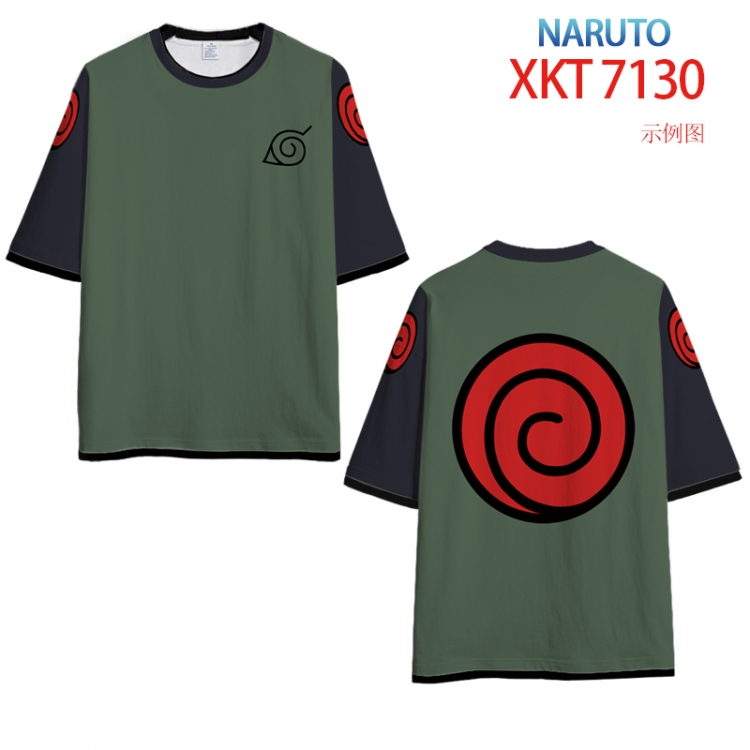 Naruto Loose short sleeve round neck T-shirt  from S to 6XL  XKT 7130