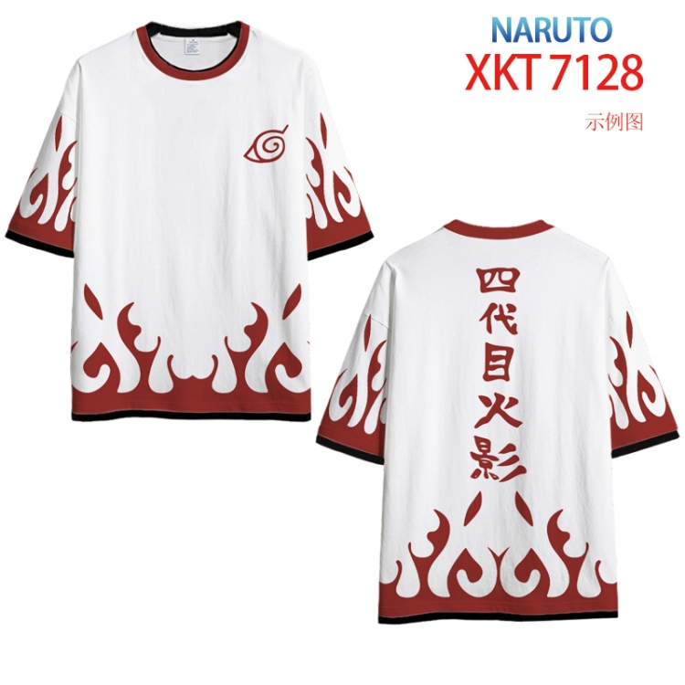 Naruto Loose short sleeve round neck T-shirt  from S to 6XL  XKT 7128