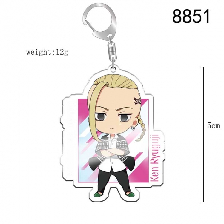 Tokyo Revengers   Anime acrylic Key Chain  price for 5 pcs 8851