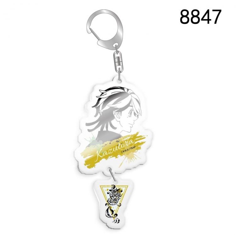 Tokyo Revengers   Anime acrylic Key Chain  price for 5 pcs 8847