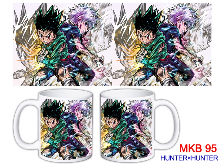 HunterXHunter Anime color printing ceramic mug cup price for 5 pcs  MKB-95