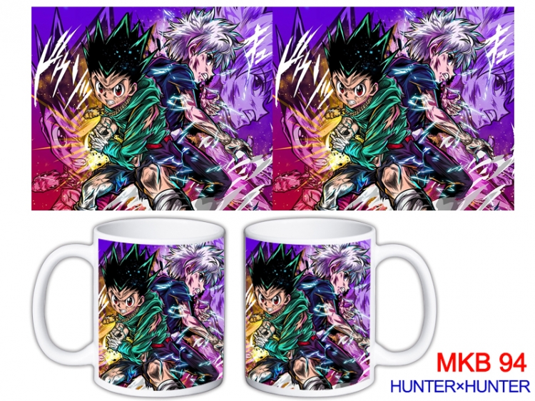 HunterXHunter Anime color printing ceramic mug cup price for 5 pcs MKB-94