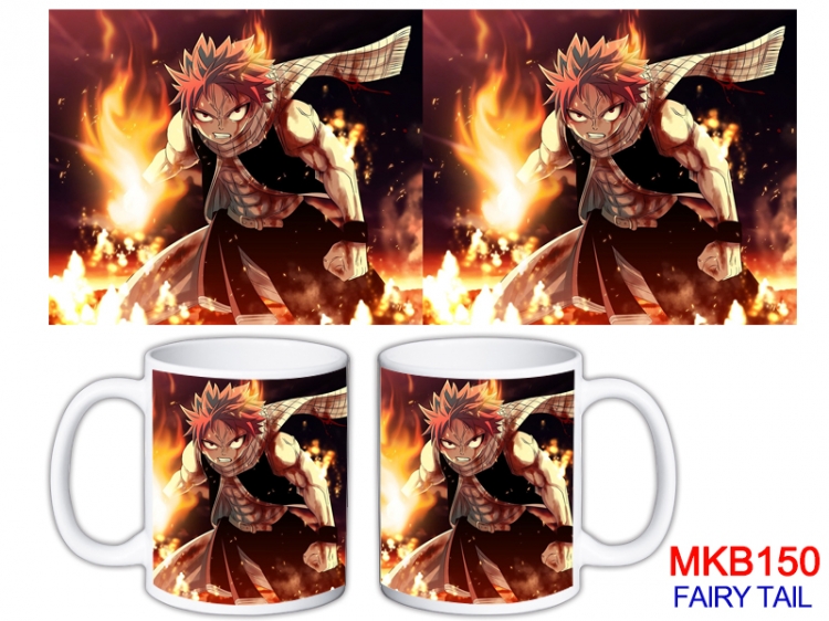 Fairy tail Anime color printing ceramic mug cup price for 5 pcs MKB-150