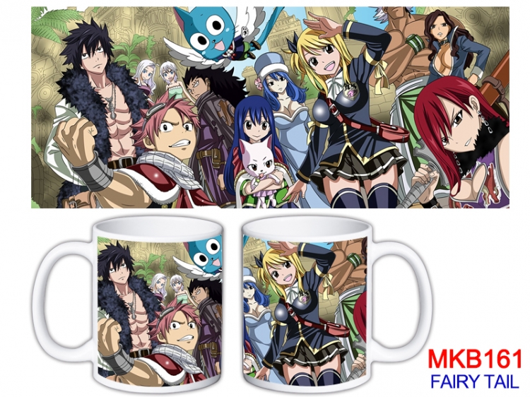 Fairy tail Anime color printing ceramic mug cup price for 5 pcs  MKB-161