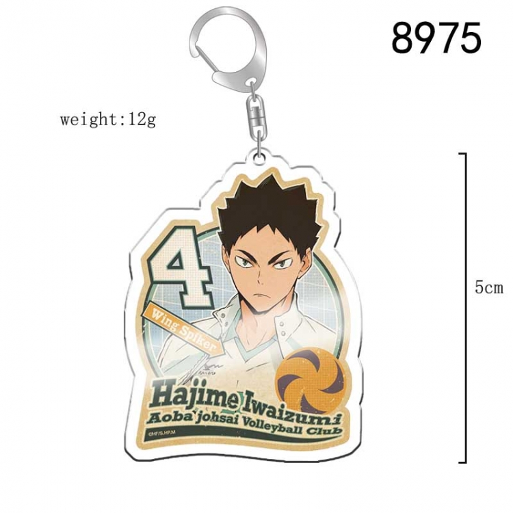 Haikyuu!! Anime acrylic Key Chain  price for 5 pcs 8975