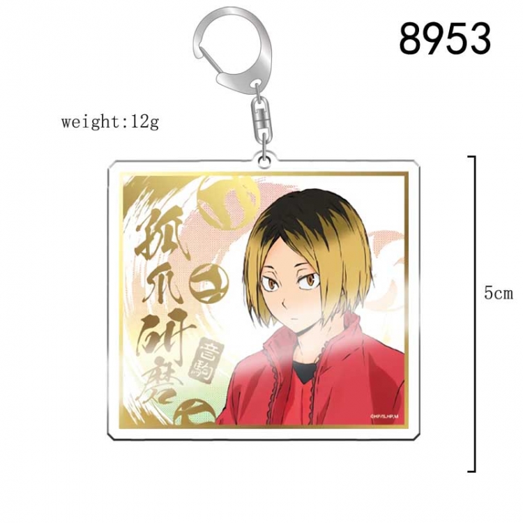 Haikyuu!! Anime acrylic Key Chain  price for 5 pcs 8953