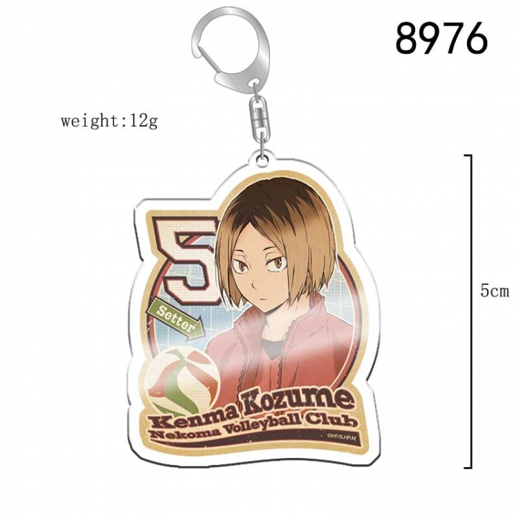 Haikyuu!! Anime acrylic Key Chain  price for 5 pcs 8976