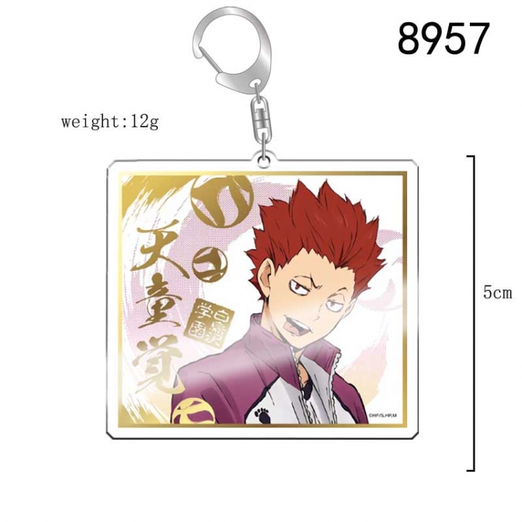 Haikyuu!! Anime acrylic Key Chain  price for 5 pcs 8957