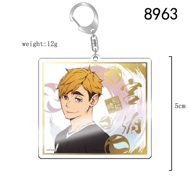 Haikyuu!! Anime acrylic Key Chain  price for 5 pcs 8963