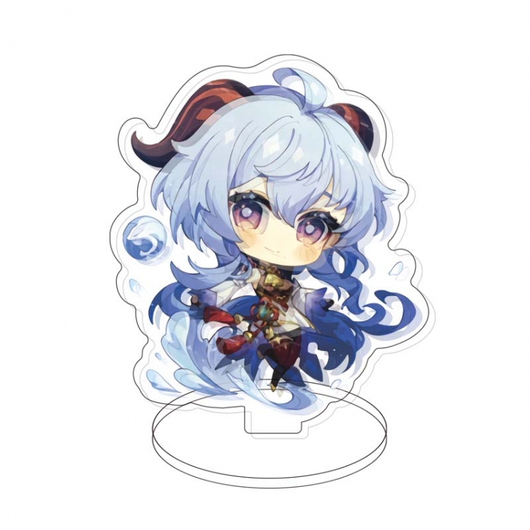 Genshin Impact   acrylic Standing Plates Keychain 10CM