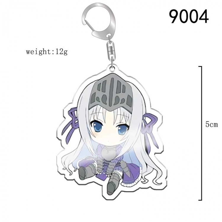 Is this a zombie? Anime acrylic Key Chain  price for 5 pcs 9004