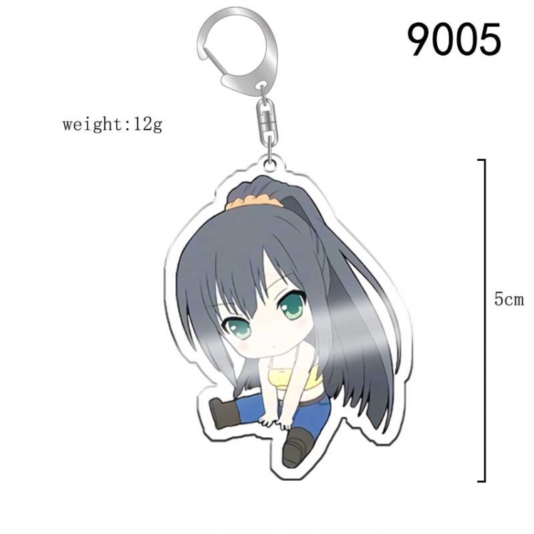 Is this a zombie? Anime acrylic Key Chain  price for 5 pcs 9005