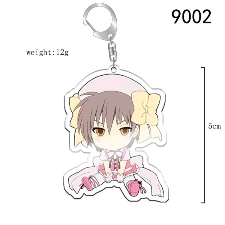 Is this a zombie? Anime acrylic Key Chain  price for 5 pcs 9002