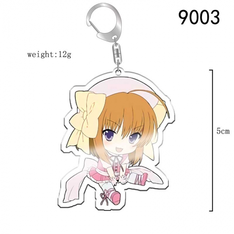 Is this a zombie? Anime acrylic Key Chain  price for 5 pcs 9003