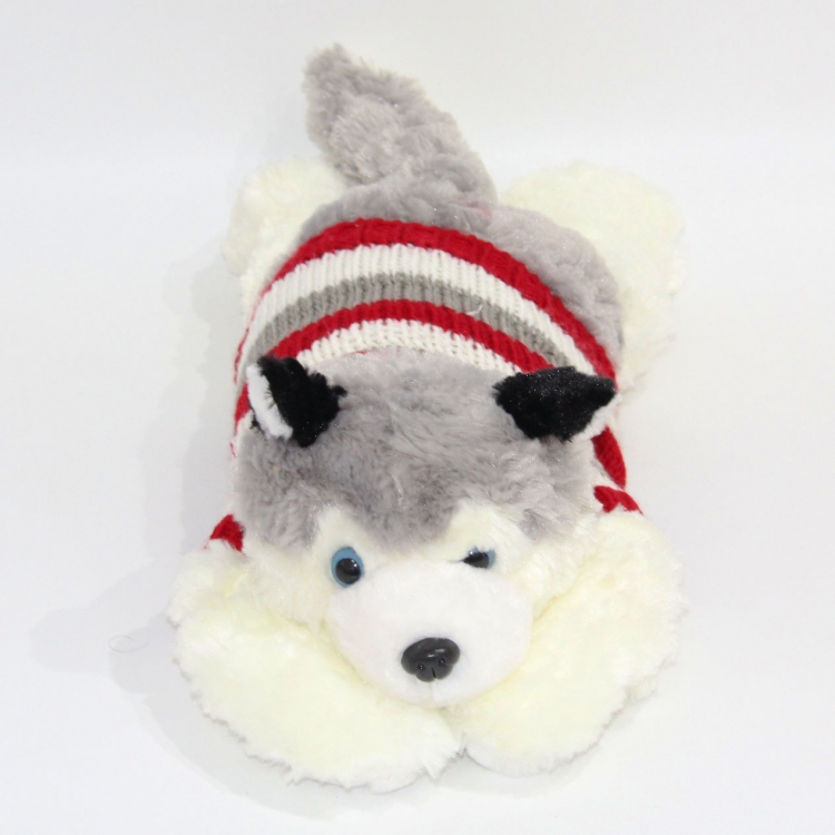 Husky Crystal super soft pearl cotton plush doll toy 40cm