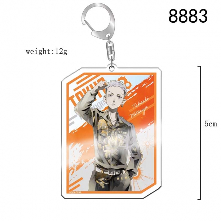 Tokyo Revengers Anime acrylic Key Chain  price for 5 pcs 8883