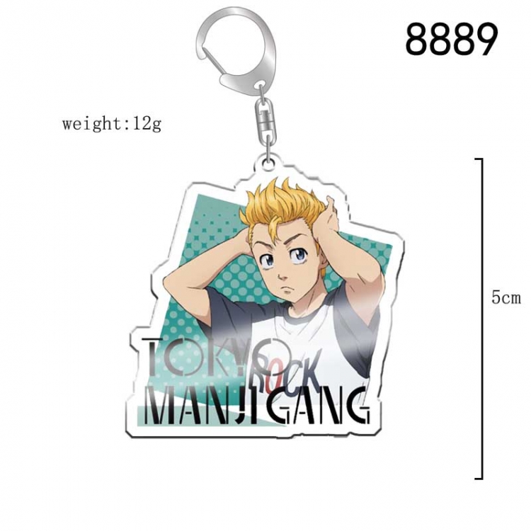 Tokyo Revengers Anime acrylic Key Chain  price for 5 pcs 8889