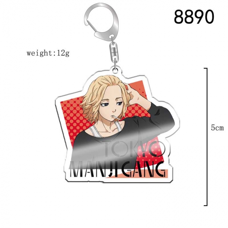 Tokyo Revengers Anime acrylic Key Chain  price for 5 pcs 8890