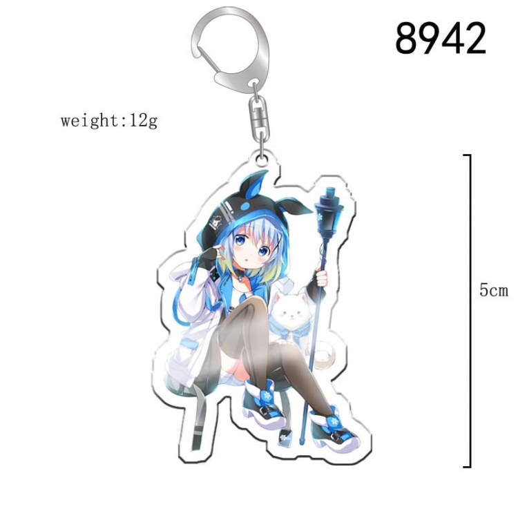 Is the order a rabbit? Anime acrylic Key Chain  price for 5 pcs 8942