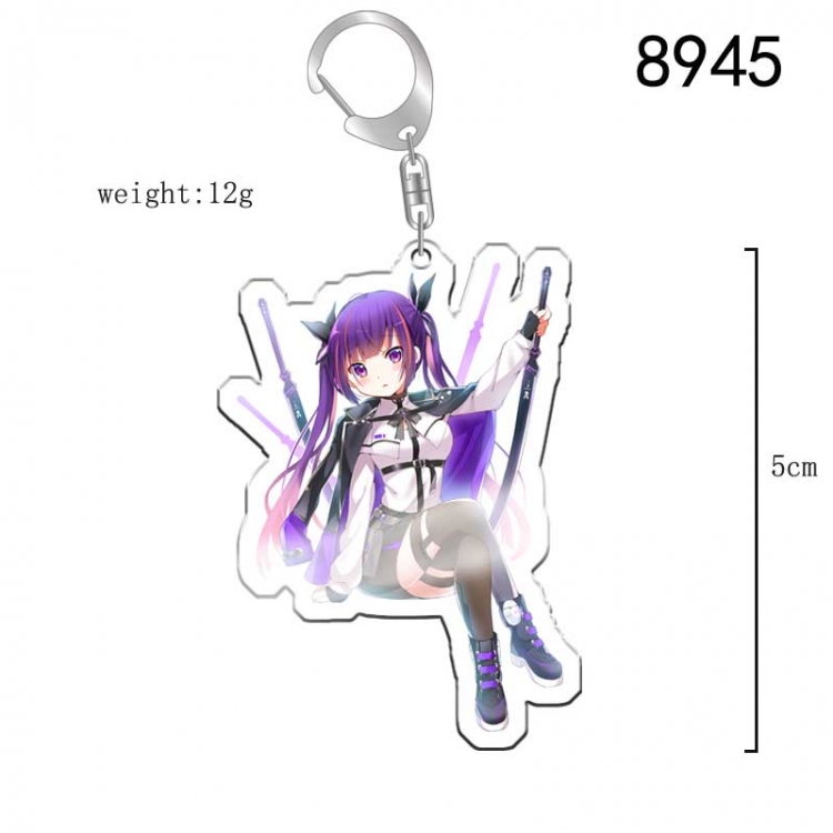 Is the order a rabbit? Anime acrylic Key Chain  price for 5 pcs 8945