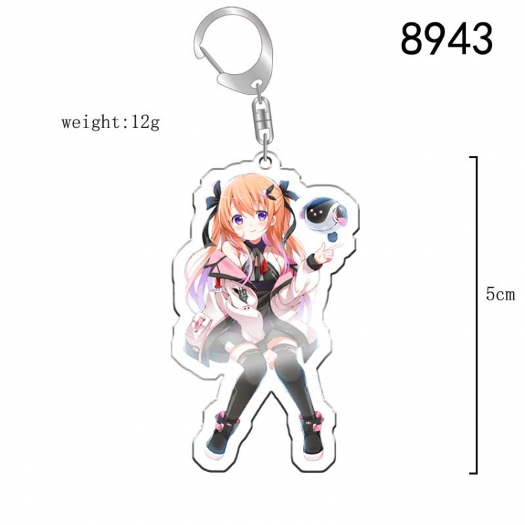 Is the order a rabbit? Anime acrylic Key Chain  price for 5 pcs 8943