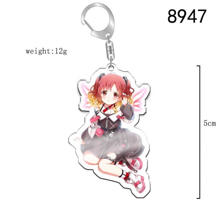 Is the order a rabbit? Anime acrylic Key Chain  price for 5 pcs 8947