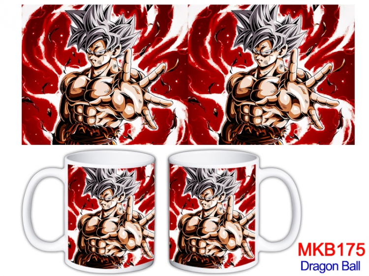 DRAGON BALL Anime color printing ceramic mug cup price for 5 pcs MKB-175