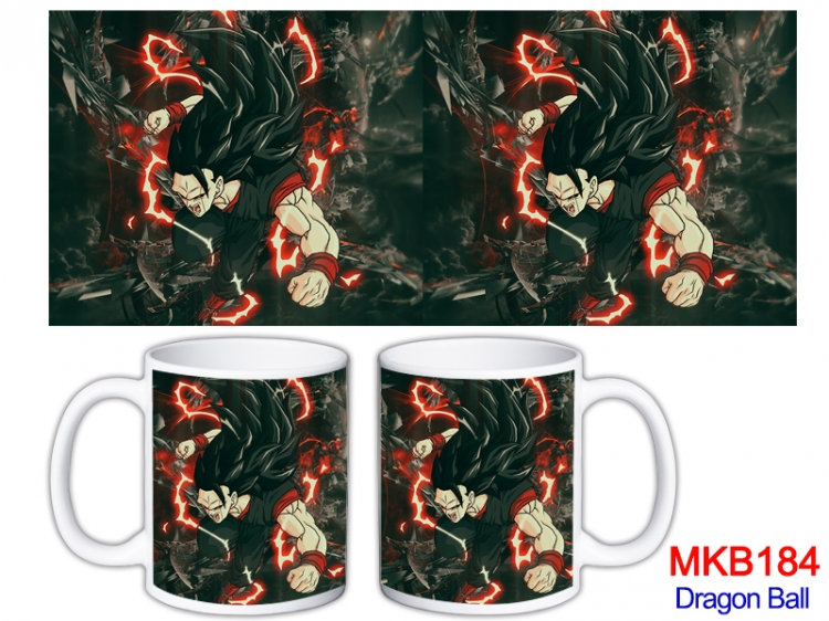 DRAGON BALL Anime color printing ceramic mug cup price for 5 pcs  MKB-184