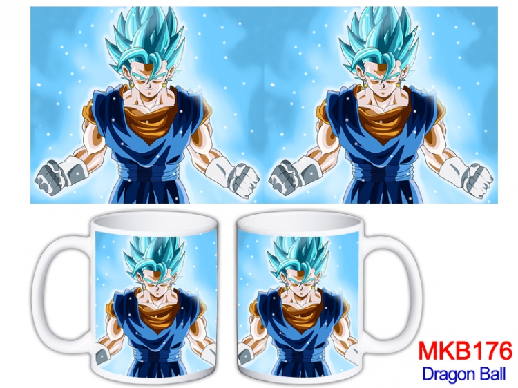 DRAGON BALL Anime color printing ceramic mug cup price for 5 pcs MKB-176