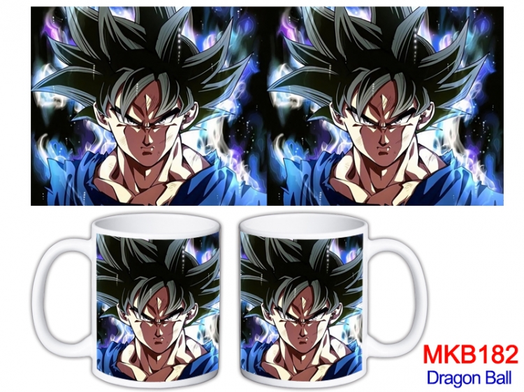 DRAGON BALL Anime color printing ceramic mug cup price for 5 pcs MKB-182