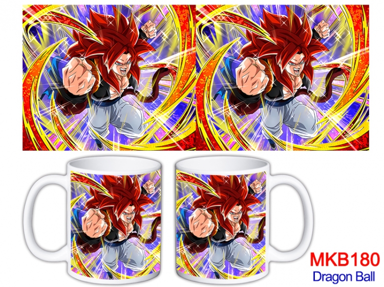 DRAGON BALL Anime color printing ceramic mug cup price for 5 pcs MKB-180