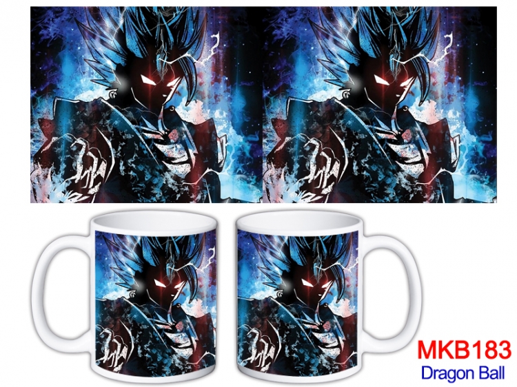 DRAGON BALL Anime color printing ceramic mug cup price for 5 pcs MKB-183