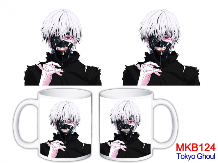 Tokyo Ghoul Anime color printing ceramic mug cup price for 5 pcs MKB-124