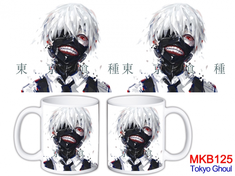 Tokyo Ghoul Anime color printing ceramic mug cup price for 5 pcs MKB-125