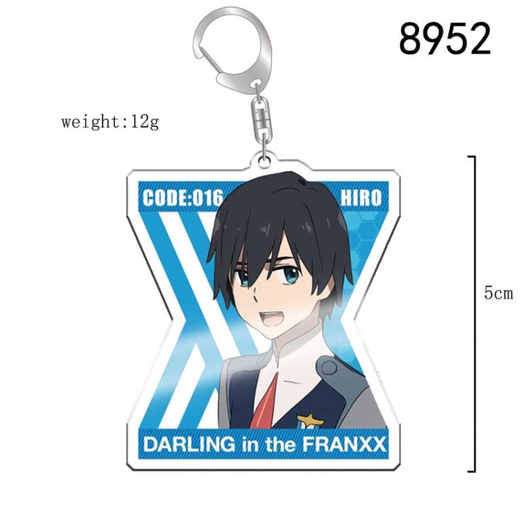 DARLING in the FRANX Anime acrylic Key Chain  price for 5 pcs 8952