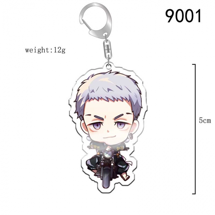 Tokyo Revengers Anime acrylic Key Chain  price for 5 pcs 9001