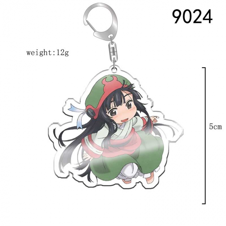 Little bit of the fairy forest Anime acrylic Key Chain  price for 5 pcs 9024