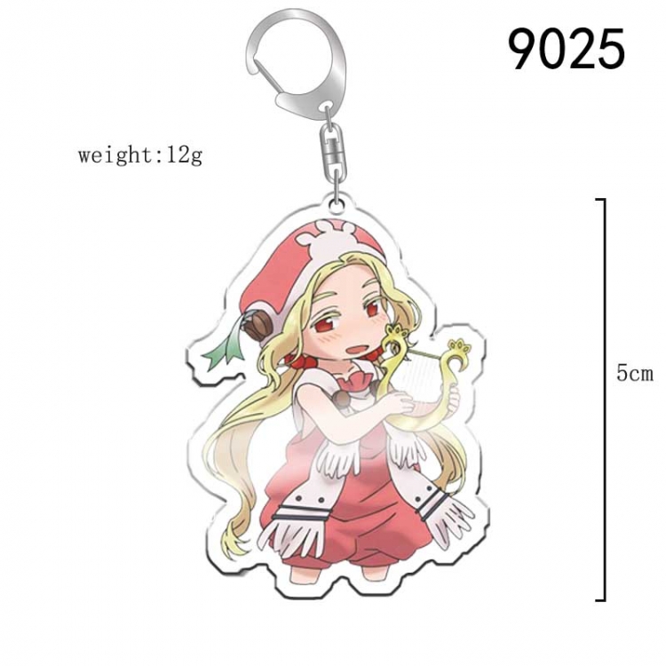 Little bit of the fairy forest Anime acrylic Key Chain  price for 5 pcs 9025