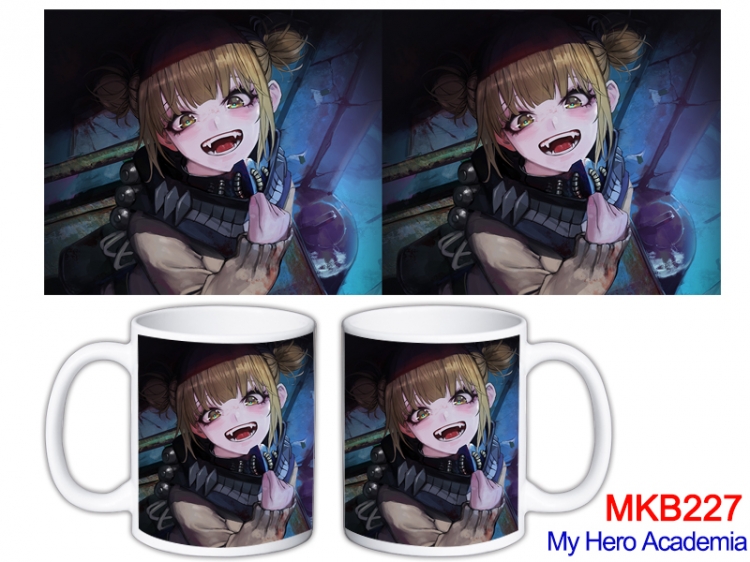 My Hero Academia Anime color printing ceramic mug cup price for 5 pcs MKB-227