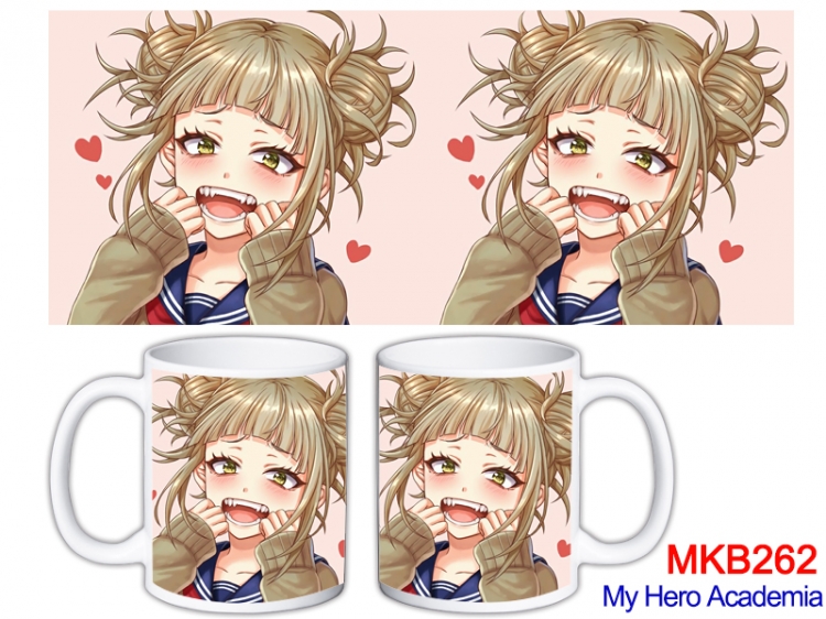 My Hero Academia Anime color printing ceramic mug cup price for 5 pcs MKB-262