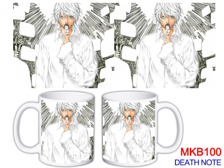 Death note Anime color printing ceramic mug cup price for 5 pcs MKB-231 MKB-100