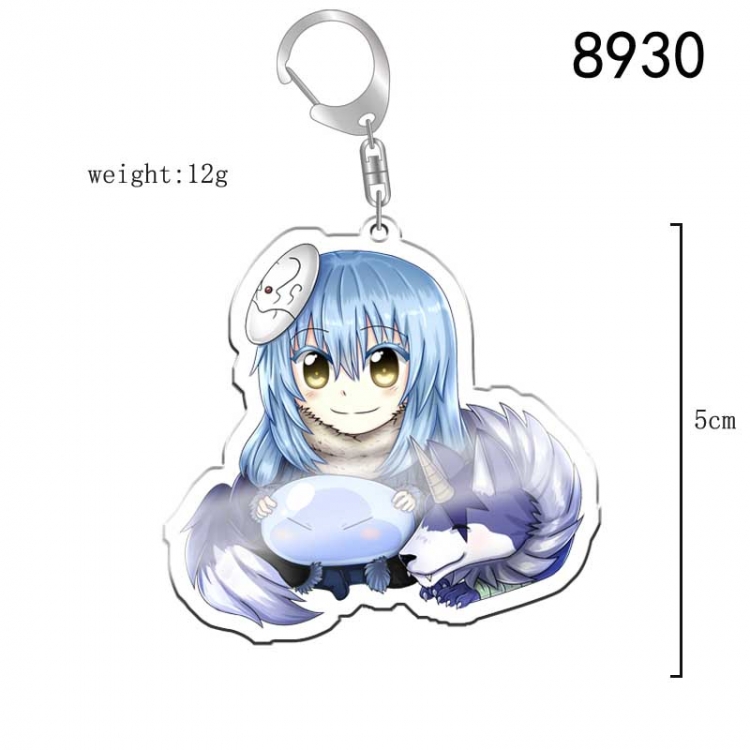 That Time I Got Slim Anime acrylic Key Chain  price for 5 pcs 8930 