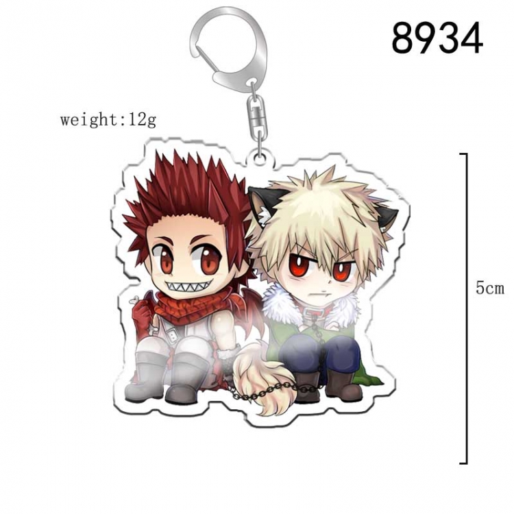 My Hero Academia Anime acrylic Key Chain  price for 5 pcs 8934