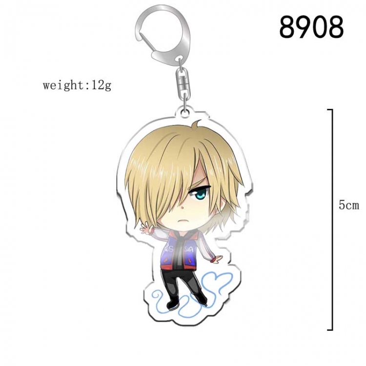 Yuri !!! on Ice Anime acrylic Key Chain  price for 5 pcs 8908