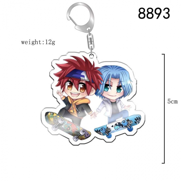 SK∞ Anime acrylic Key Chain  price for 5 pcs 8893