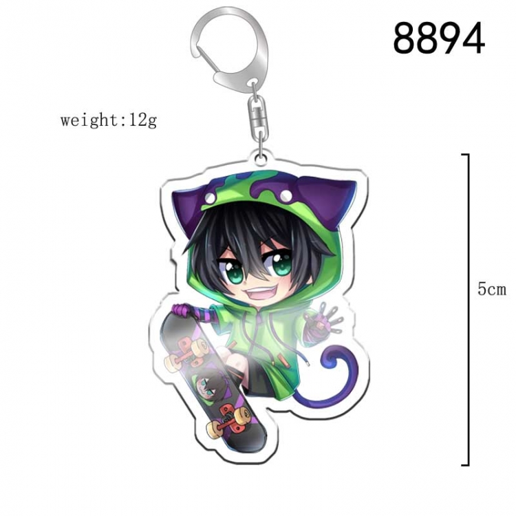 SK∞ Anime acrylic Key Chain  price for 5 pcs 8894