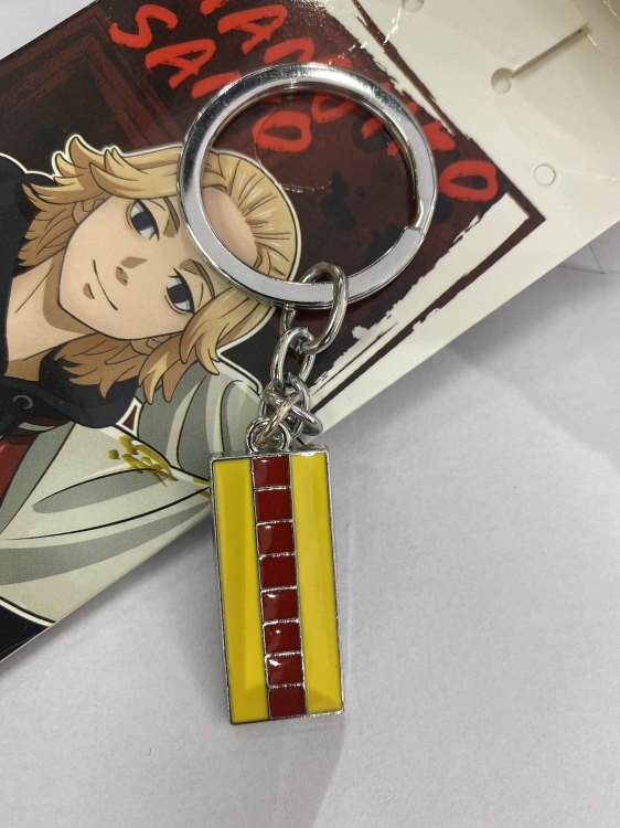 Tokyo Revengers  Animation metal keychain pendant  price for 5 pcs